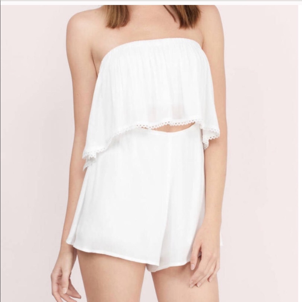 White romper